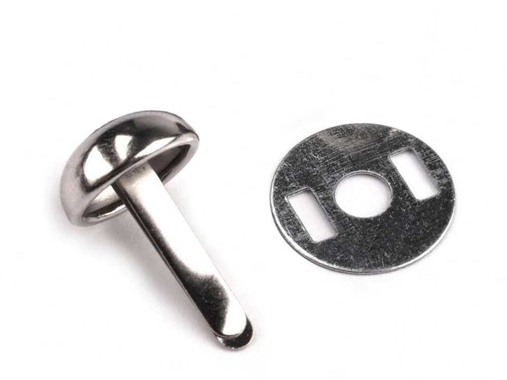 Dvounožkový hřeb /  kovové nožičky /  kulatý /  průměr 12 mm