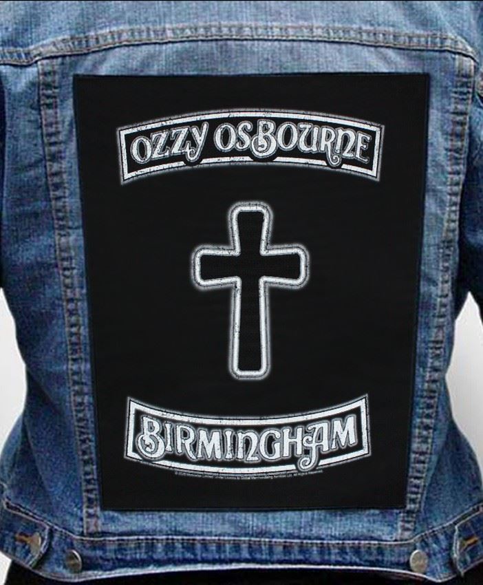 Nášivka na bundu Ozzy Osbourne - Birmingham