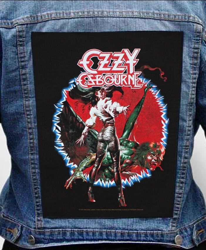 Nášivka na bundu Ozzy Osbourne - The Ultimate Sin