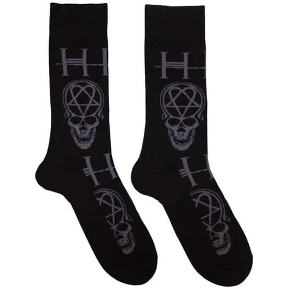Ponožky Him - Hertagram Skull