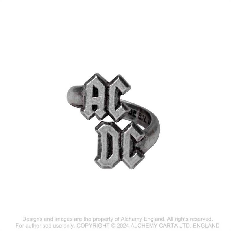 Prsten Alchemy AC/ DC - Logo