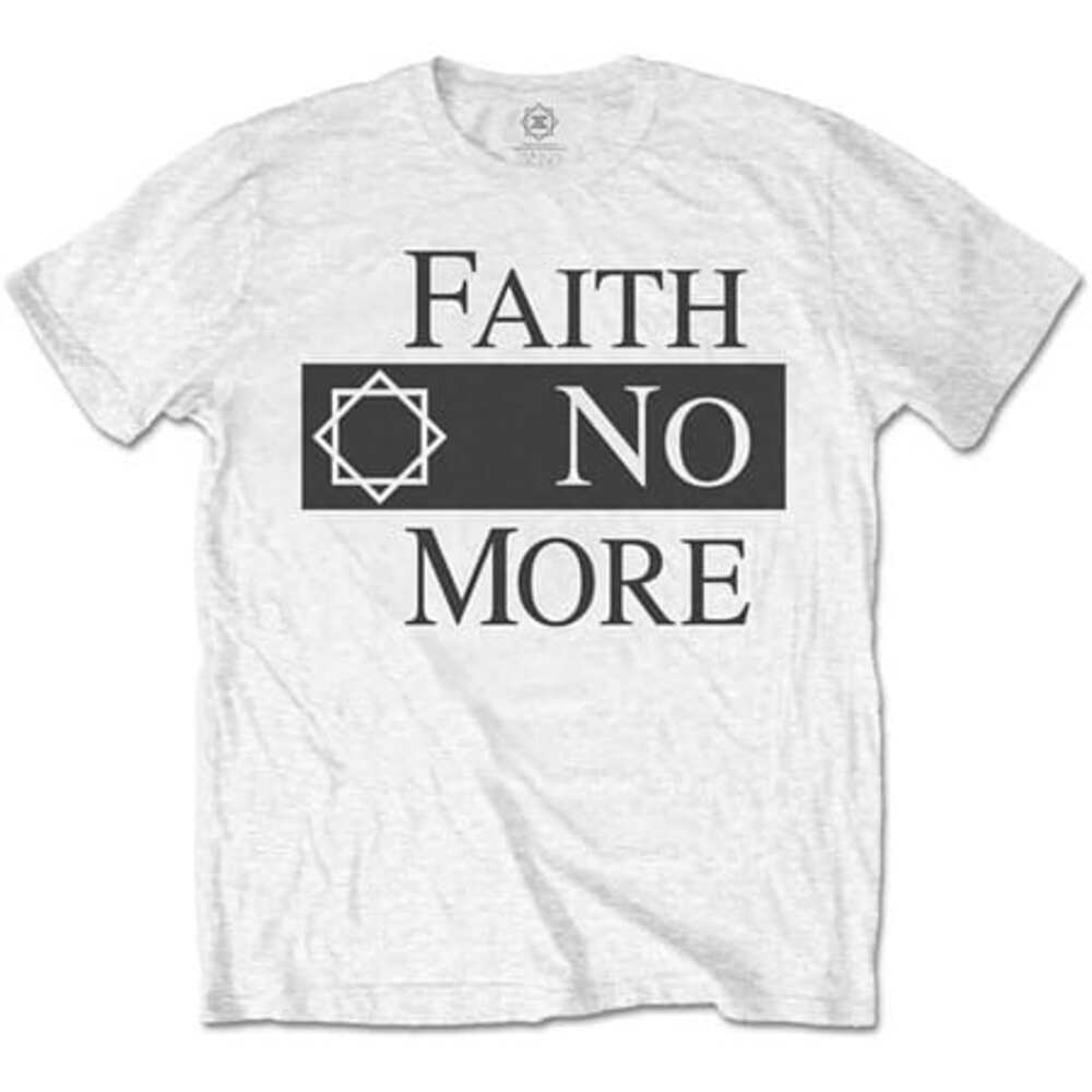 Tričko Faith No More - Classic Logo V.  2.  - Bílé
