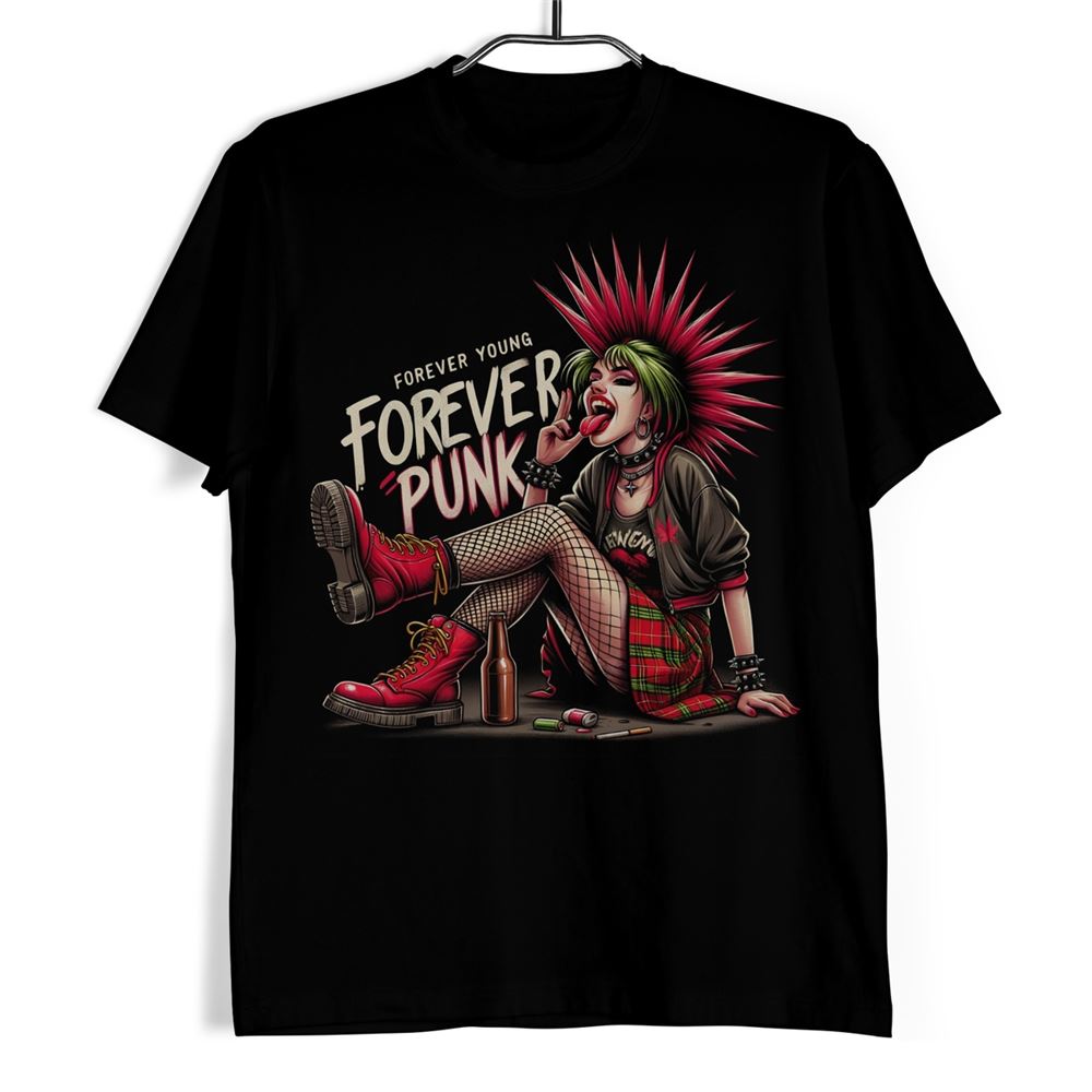 Tričko - Forever Young /  Forever punk