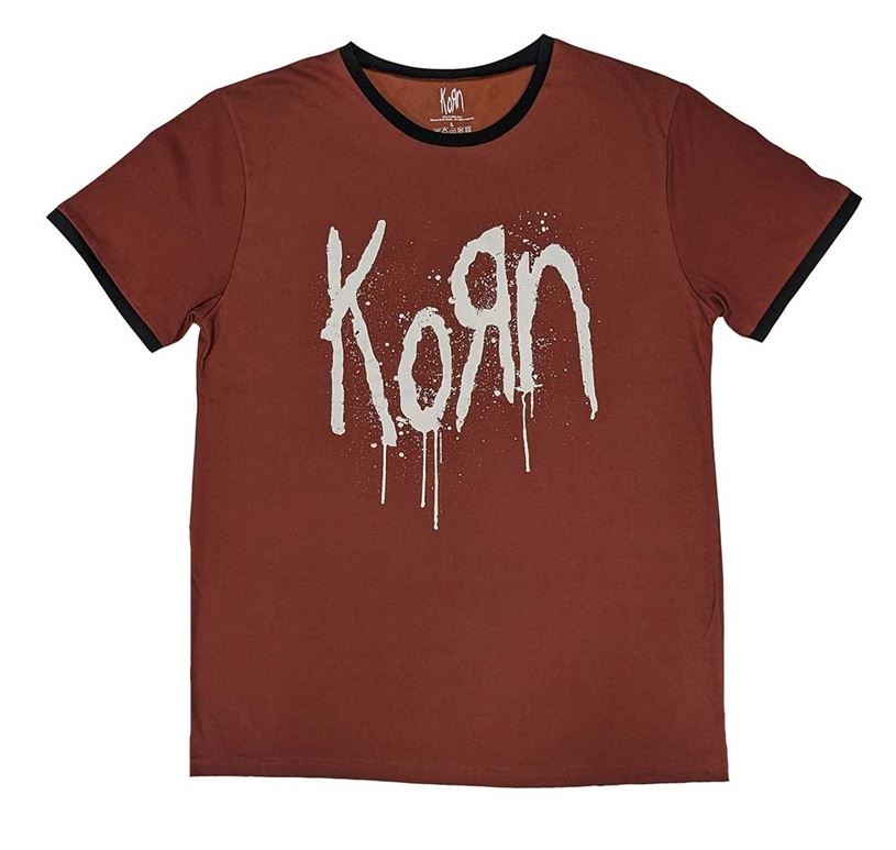 Tričko Korn - Logo - bordo