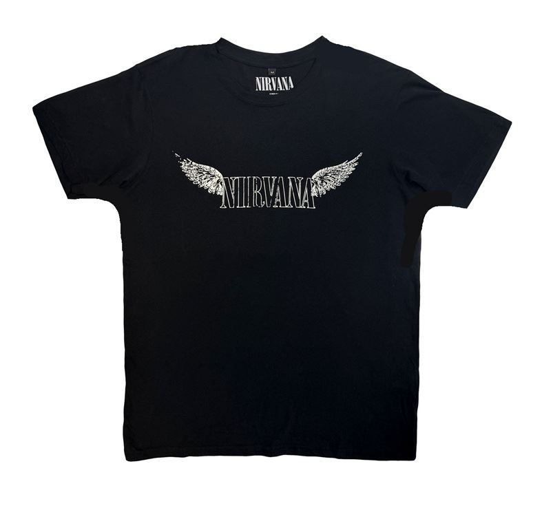 Tričko Nirvana - In Utero Trac List - Premium Carbon