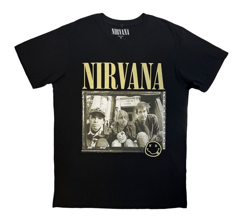 Tričko Nirvana - Nevermind 91 Hotel Photo /  Premium Carbon
