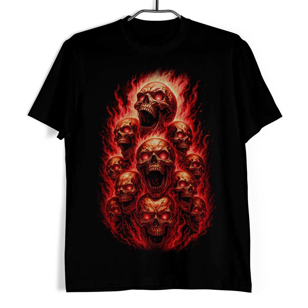 Tričko Pekelné lebky