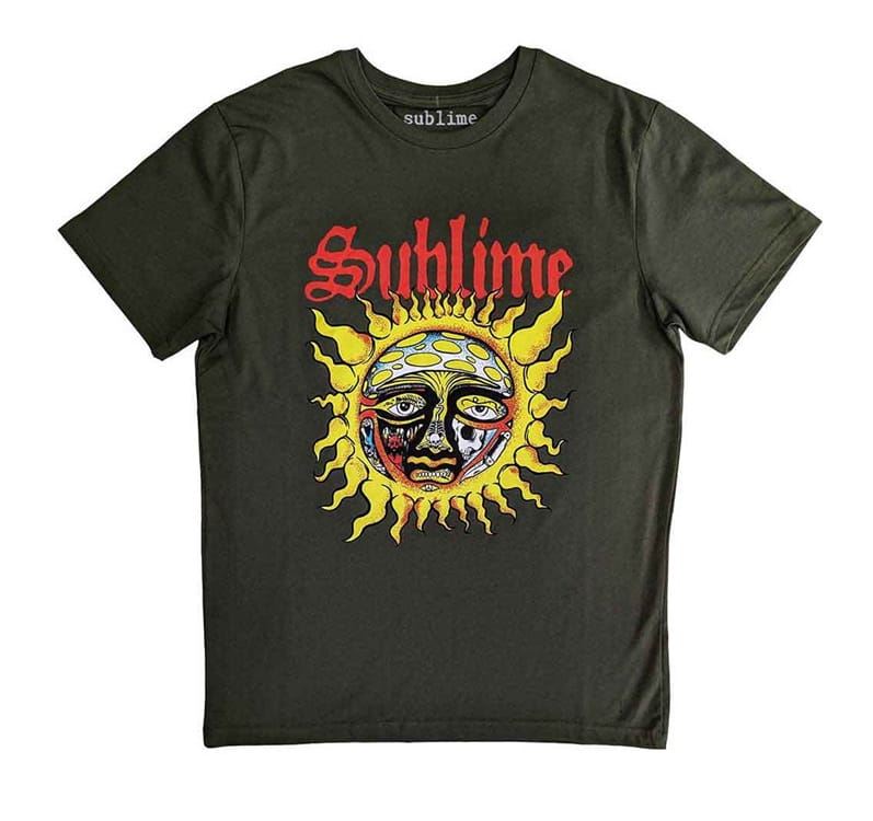 Tričko Sublime - Yellow Sun Green