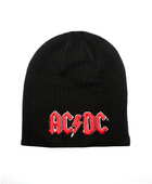 Čepice AC/ DC - Logo červené 3d Zimní