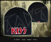 Čepice Kiss - Logo červené 02