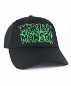 Čepice Marilyn Manson - Logo zelené