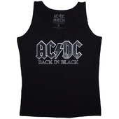 Dámské tričko bez rukávů AC/ DC - Back In Black