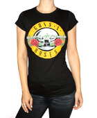 Dámské tričko Guns N Roses - Logo Razítko