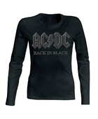 Dámské tričko s dlouhým rukávem AC/ DC - Back In Black