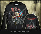 Mikina se zipem Iron Maiden - The Trooper 2