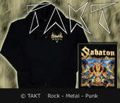 Mikina se zipem Sabaton - Carolus Rex