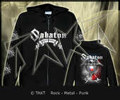 Mikina se zipem Sabaton - Czech Republic