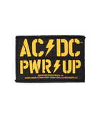 Nášivka AC/ DC - Pwr Up Logo žluté