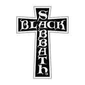 Nášivka Black Sabbath -  Cross Logo Cut
