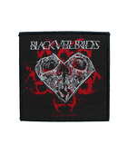 Nášivka Black Veil Brides - Skull Heart