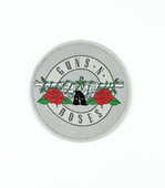Nášivka Guns N Roses - Logo Guns 2 Silver