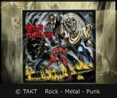 Nášivka Iron Maiden - Number Of The Beast