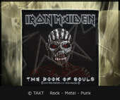 Nášivka Iron Maiden - The Book Of Souls