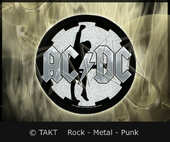 Nášivka kulatá AC/ DC - Angus