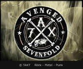 Nášivka kulatá Avenged Sevenfold - A7x