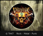 Nášivka kulatá Bullet For My Valentine - Skull Pistols