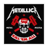 Nášivka Metallica - Metal Militia