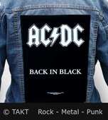 Nášivka na bundu AC/ DC - Back In Black