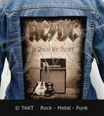 Nášivka na bundu AC/ DC - In Rock We Trust