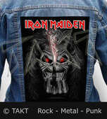 Nášivka na bundu Iron Maiden - Eddie Candle Finger