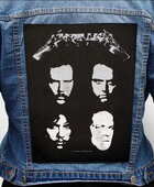 Nášivka na bundu Metallica - Black Album Faces