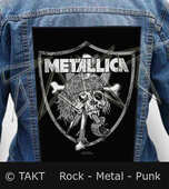 Nášivka na bundu Metallica - Raiders Skull