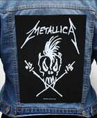 Nášivka na bundu Metallica - scary Guy