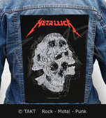 Nášivka na bundu Metallica - Skulls