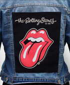 Nášivka na bundu The Rolling Stones - Plastered Tongue