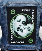 Nášivka na bundu Type O Negative - bloody Kisses