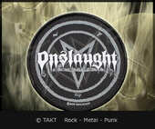 Nášivka Onslaught - Pentagram