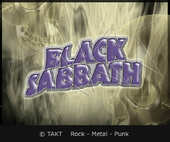 Odznak Black Sabbath - Logo