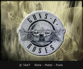 Odznak Guns N Roses - Bullet Logo