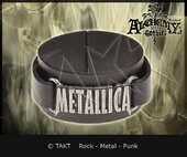 Pásek na ruku kožená Metallica - Logo Alchemy