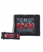 Peněženka AC/ DC - Black Ice - All Print s řetízkem
