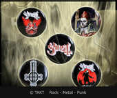 Placka se špendlíkem Ghost - Prequelle sada 5 kusů