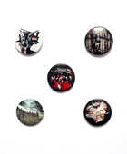 Placka se špendlíkem Slipknot - Albums sada 5 kusů