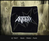 Potítko na ruku /  zápěstí - Anthrax - Logo