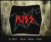 Potítko na ruku /  zápěstí - Kiss - Logo červené