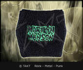 Potítko na ruku /  zápěstí - Marilyn Manson - Logo